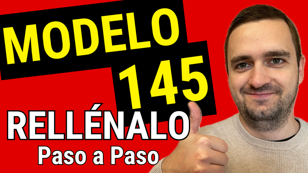 como rellenar el modelo 145 de irpf en 2024 y firmar con certificado digital casados con hijos solteros